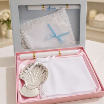 CAJA BAUTISMAL CON PAÑUELO