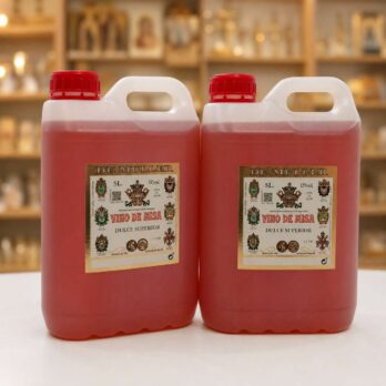 GARRAFA VINO DULCE DE CONSAGRAR. 5 LITROS