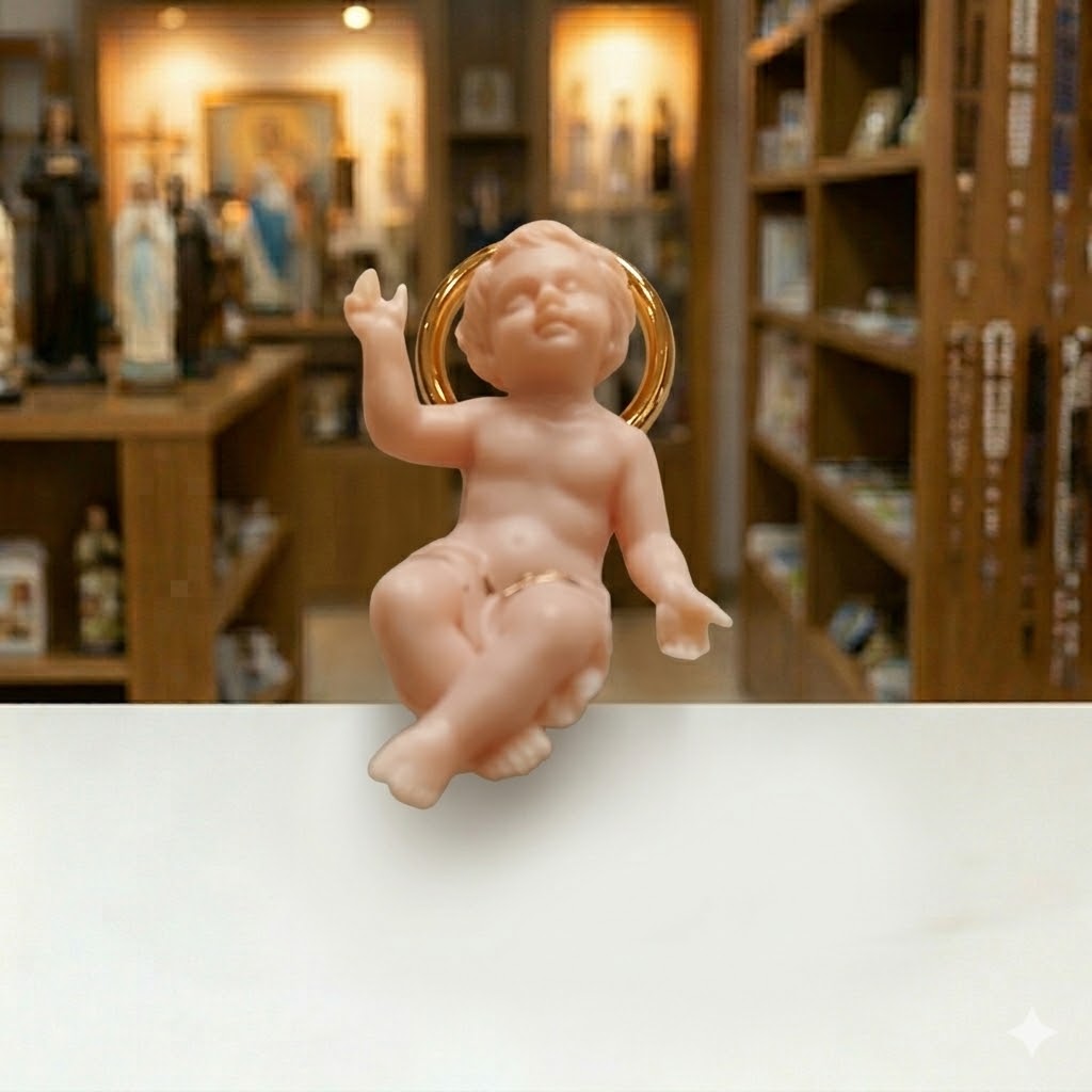 NIÑO JESÚS 4 CM PLÁSTICO